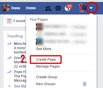 How to Create a Facebook Business Page - Step 1